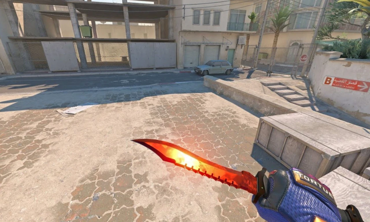 Custom Skins in CS2 knife