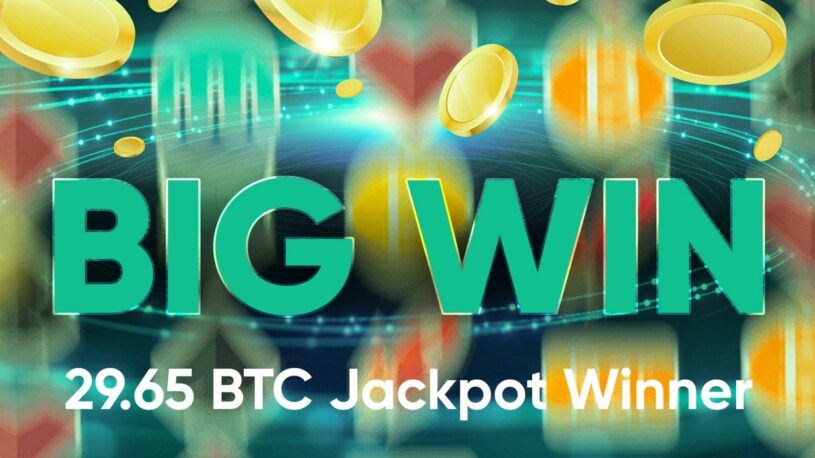 29 BTC jackpot