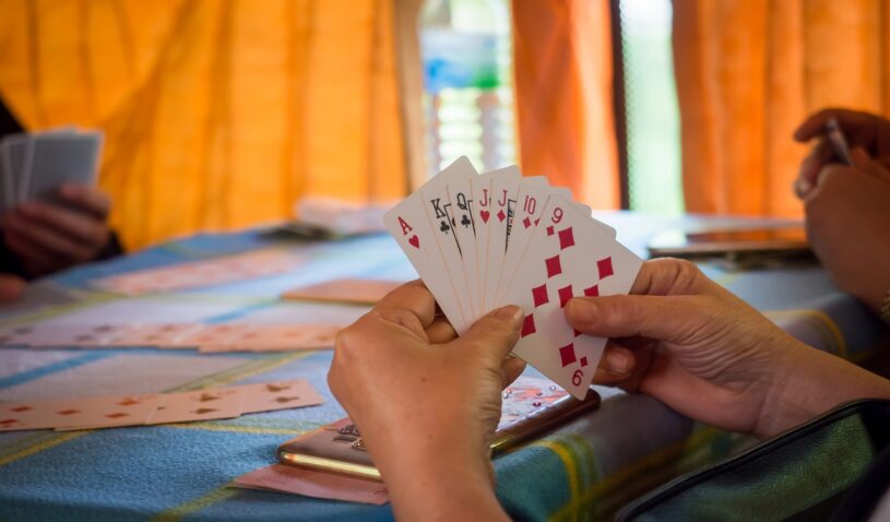 Rummy card game