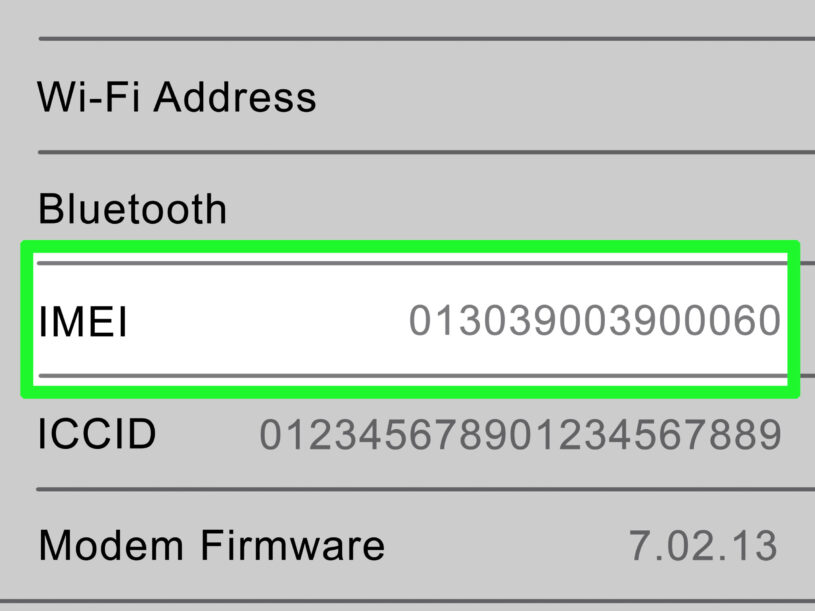 Settings Menu